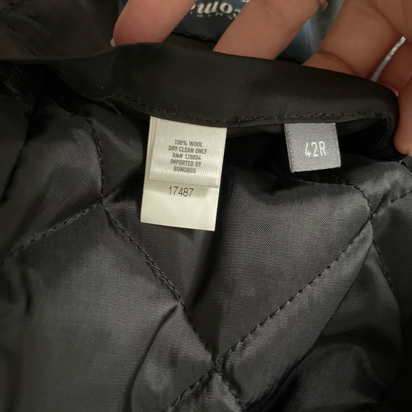 Bonobos Italian Wool Slim Fit Quilt Lined Blazer Jacket 42R - Picture 7 of 8